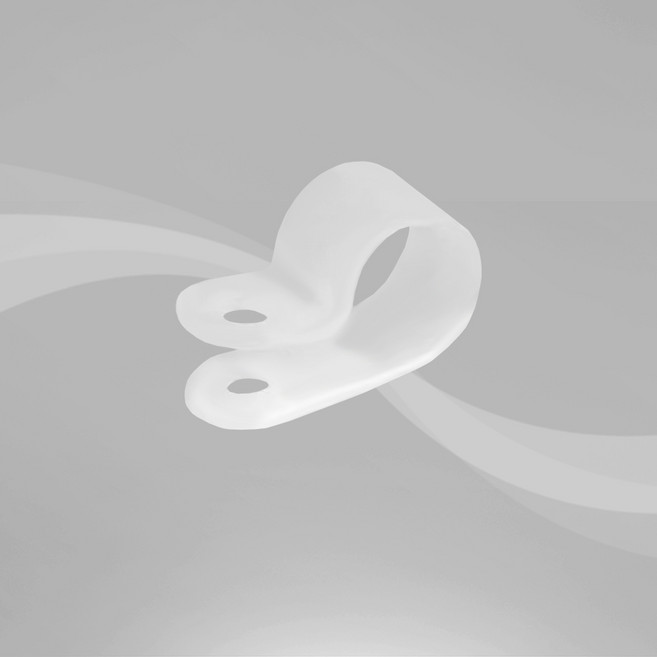 타로시 케이블클램프 전선고정 PVC새들 백색, 6N 백색 1봉(1000개입), 1세트