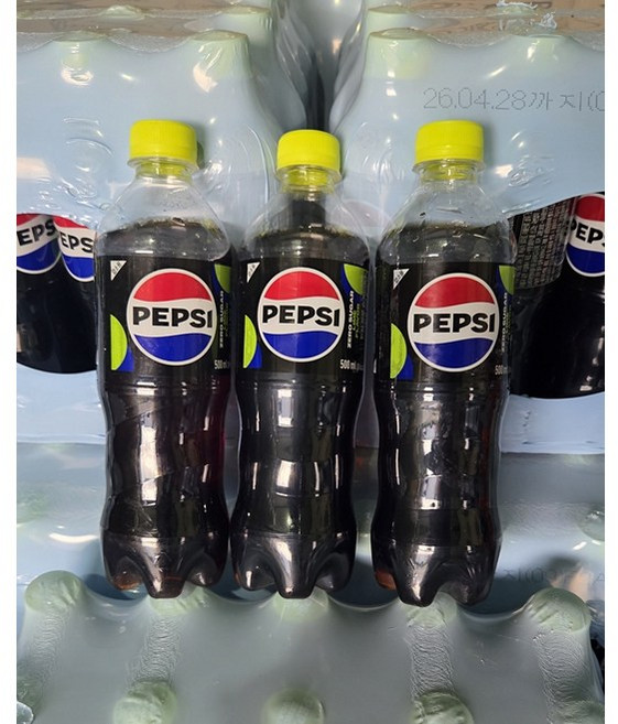 펩시 제로 슈거 라임향, 500ml, 40개
