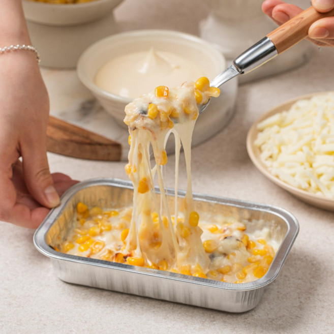 엄지레시피 옥수수 치즈듬뿍 콘치즈 / 전자렌지 직화 가능, 1개, 160g