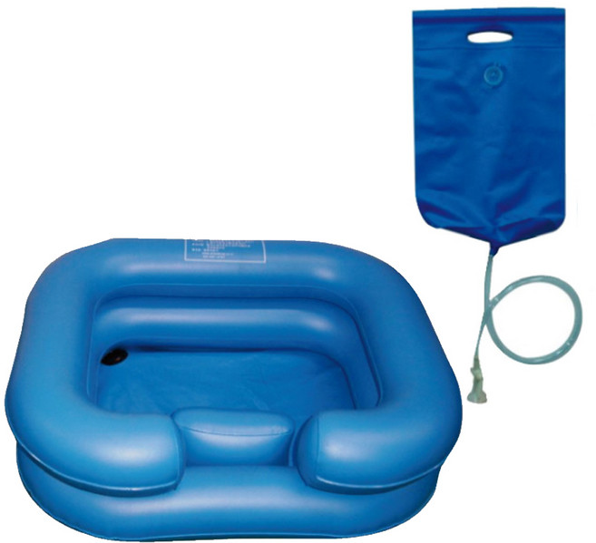 영원 환자용 세발기 YW-PHC 접대야 누워서 머리감기 와상 환자 샴푸 대야 접이식, 1개, 단품