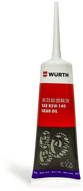 WÜRTH 高效能齒輪油 SAE 85W-140, 1個