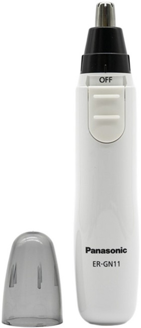 Panasonic 電動修鼻毛器 附修眉鬢角刀頭, ER-GN11, 白色