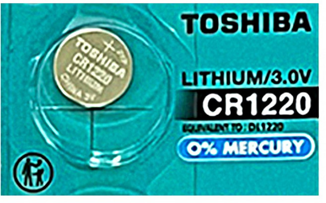 수은건전지CR1220동전건전지 1알, 1개입, 1개