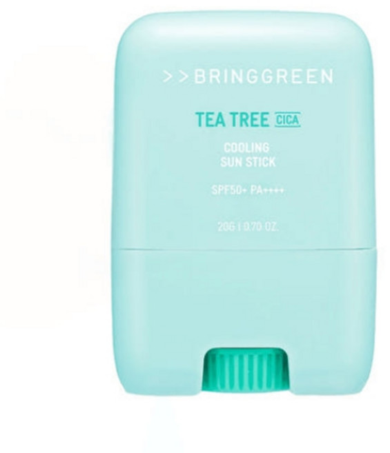 브링그린 티트리 시카 쿨링 선스틱 22g, 20g, 1개