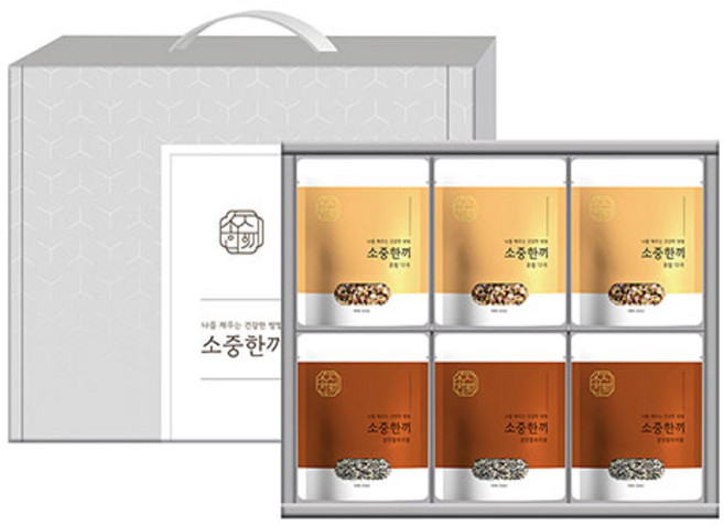 소중한끼 건강잡곡 선물세트 / 답례품 잡곡 혼합 부모님선물, B호 50g x 18P, 1개