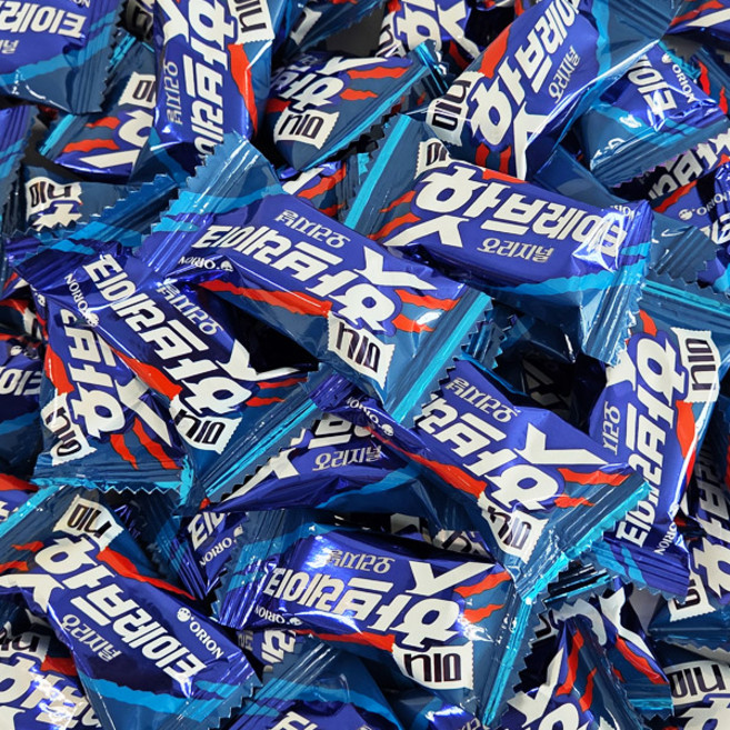 오리온 핫브레이크 미니 교회 학교 학원 대용량 개별포장 간식, 125개, 13.3g