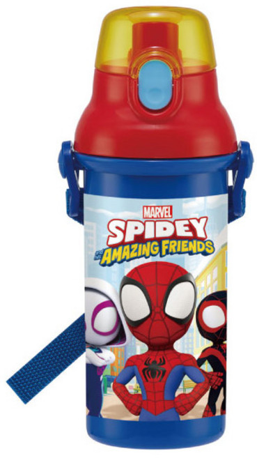 [마블] 스파이디 원터치 물통 480ml, 3.마블 어벤져스 원터치물통 480ml, 1개