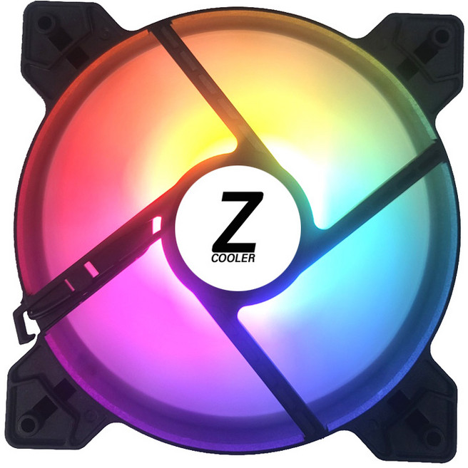 CF140L 140mm LED 저소음 PC 시스템 쿨러 파워4핀 케이스쿨러, CF140L 쿨러(파워4핀), 1개