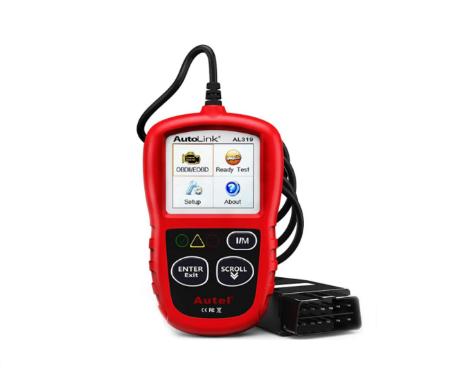Autel AL319 obd2 코드 리더는 obdii 시스템 기본 obd 2 기능에 대한 자동 자동차 스캐너 자동차 진단 도구, 1개, .