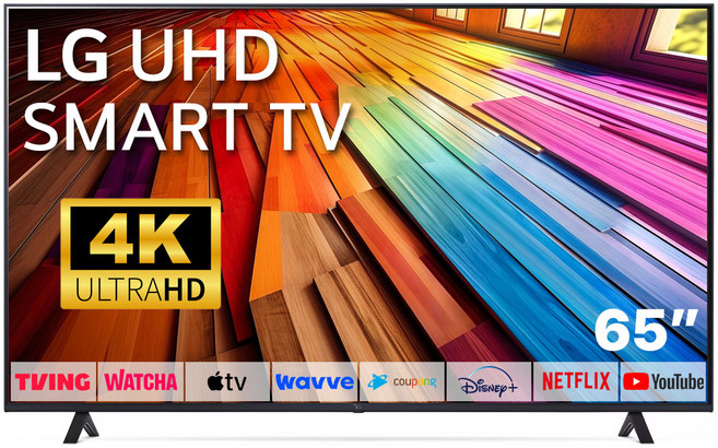 LG 65인치 TV 4K UHD 울트라HD 스마트티비 LED 65UT7570 미러링 넷플릭스 유튜브, 고객직접설치, 스탠드형