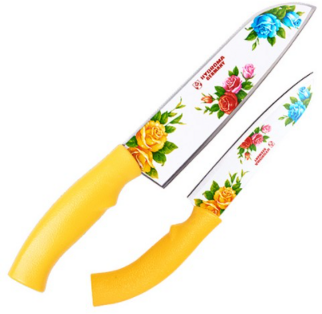 하이드로마 장미 식도 2종 세트, 1세트, 식도 대 + 과도