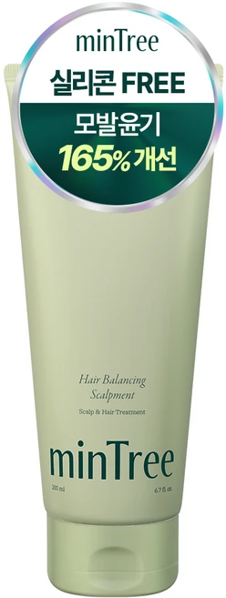 민트리 헤어 밸런싱 스칼프먼트 탈모 트리트먼트, 1개, 200ml - 쿠팡