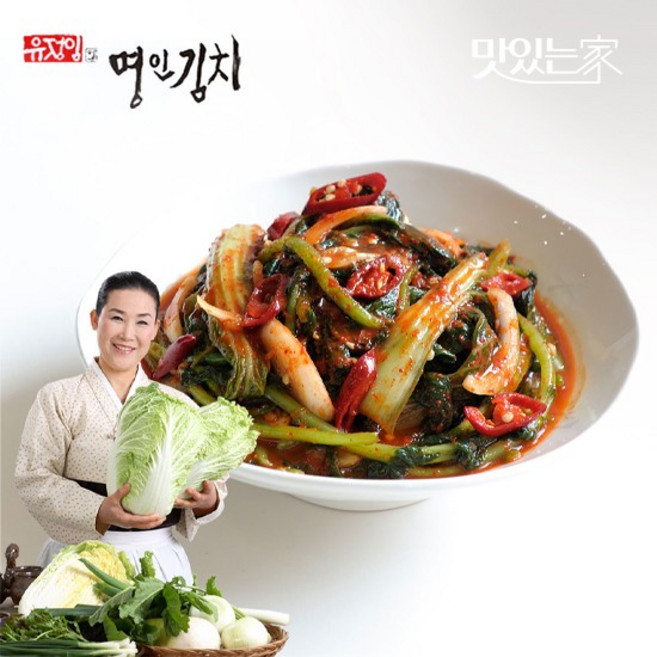식품명인 유정임 [식품명인 유정임] 열무얼갈이 2kg, 1개