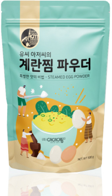 아이엠소스 유씨 아저씨의 계란찜 파우더, 500g, 1개