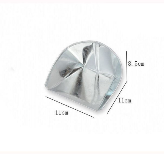 百佳宜加厚金屬畚箕-工業級耐用型分裝包裝清潔好幫手, 1個, 小號簸箕