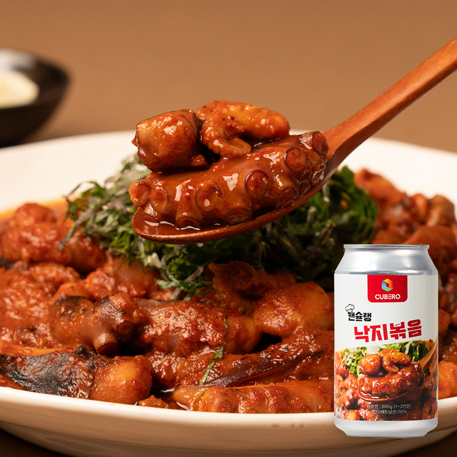 초간단 3분 요리 캔슐랭 낙지볶음 300g, 1개