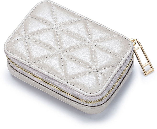 유이미 소가죽 거울 립스틱파우치 사각다용도 미니파우치