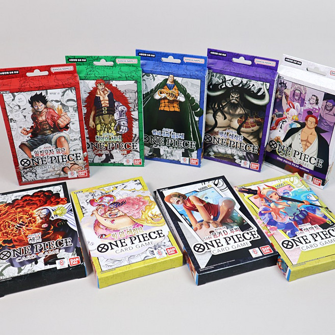 원피스카드게임 스타터덱 밀짚모자일당 최악의세대 왕의부하칠무해 백수해적단 한글판 시리즈, 10. 삼선장 집결, 1개