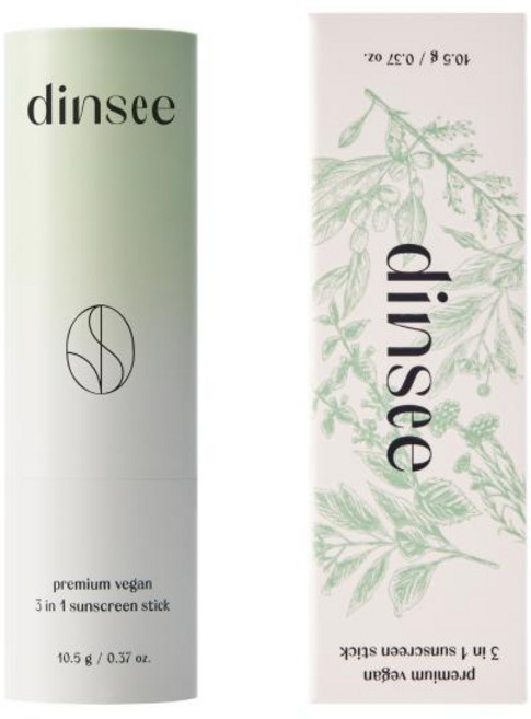 딘시 딘시 프리미엄 비건 쓰리 인 원 선스틱 SPF50+ PA++++(사용기한 : 26년 2월 21일) 1개, 4개
