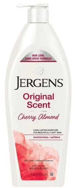 Jergens 저겐스 오리지널 향 체리 아몬드 모이스처라이저 21 Fl Oz 621ml 바디케어;, 1개 - 쿠팡