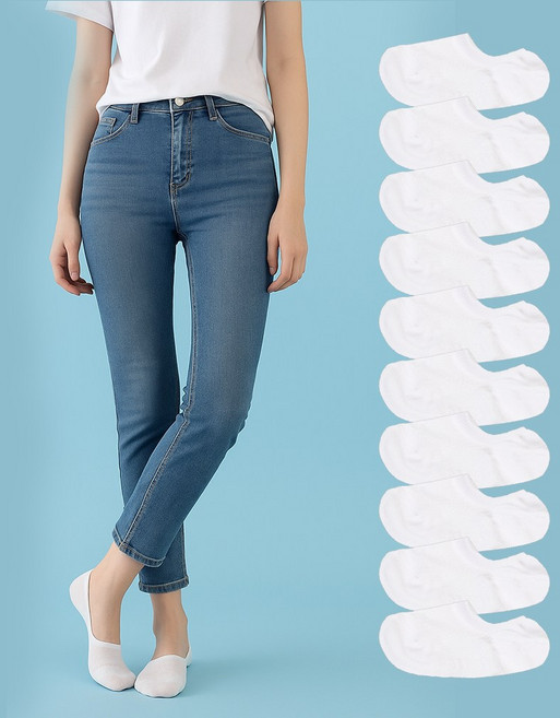 어린이덧신 10켤레 아동 남아 여아 유치원 초등 학생 어린이 키즈 시원한 여름 망사 메시 덧신 양말