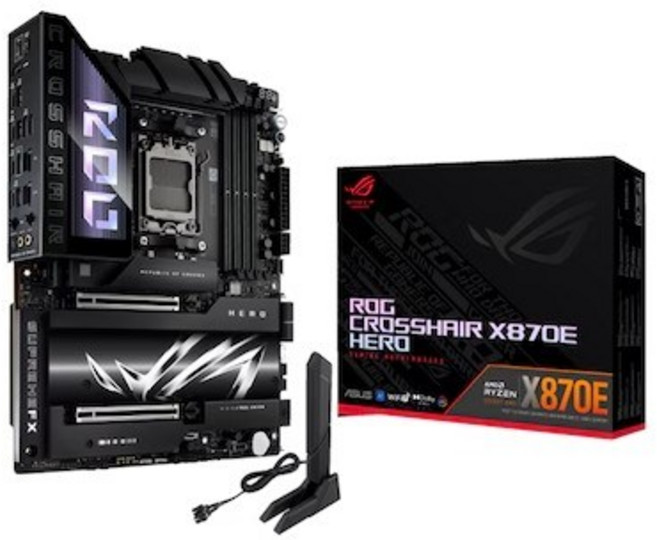 ASUS ROG CROSSHAIR X870E HERO 인텍앤컴퍼니