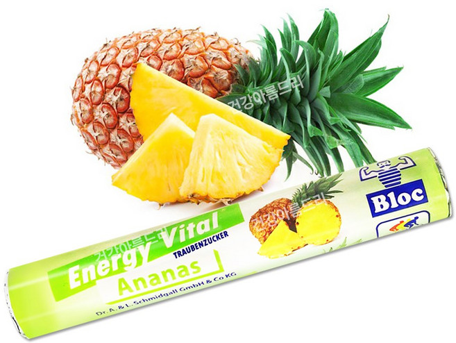 에너지바이탈 포도당캔디 레몬맛 18정 에너지캔디 먹는포도당, 1개