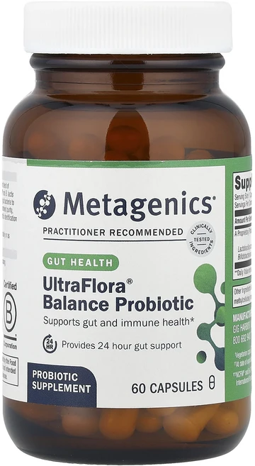 몸관리하세요 겨울입니다 Metagenics UltraFlora® 밸런스 프로바이오틱 55mg(150억CFU) 캡슐 60정 특별관리진행, MetagenicsUltraFlora밸런스프로바이오틱5, 1개 - 쿠팡