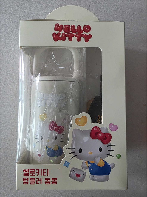 헬로키티 텀블러 동봉 간식 선물세트, 1개