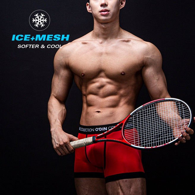 오딘콜렉션 스포츠 메쉬 드로즈 명품 남자팬티 3종세트