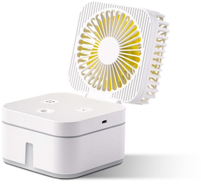 무선 향수 공기 가습기 냉각 팬 아로마 디퓨저 에센셜 오일 미니 USB 미스트 메이커 침실용 가정용 자, 05 White 250ML