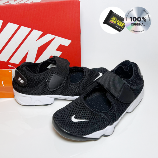 나이키 에어 리프트 여성 샌들 주니어 벨크로 아쿠아 캠핑 물놀이 발편한 메리제인 l 핏잼 슈즈 클리닝티슈 증정