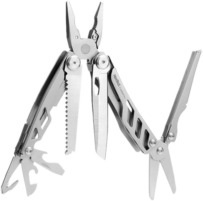 넥스툴 나토 프로 멀티 클램프 NE20220, 1개, 실버