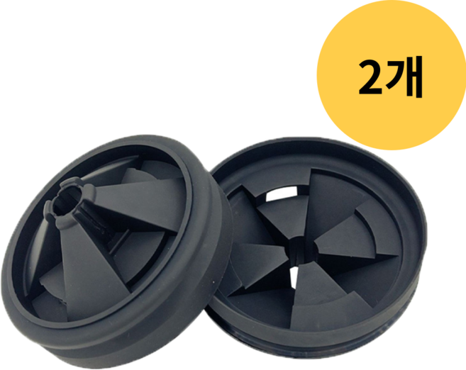 천끝 물튐방지 고무캡 소음방지 고무마개 부속품 80mm 85mm, 85mm-2개