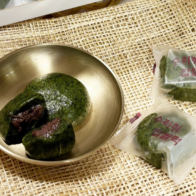 정선 천년취떡 수리취 찹쌀떡 1.5kg (30개 개별포장), 1개