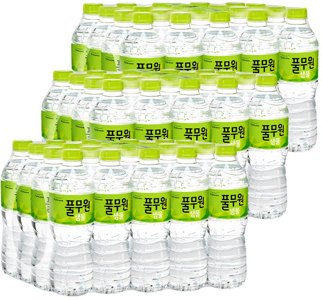 풀무원샘물 생수, 500ml, 60개