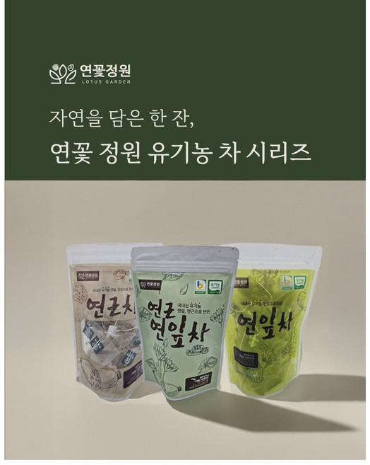 연꽃정원 유기농 연근연잎차 20티백, 1개, 1개입, 20g