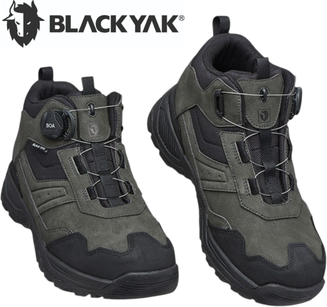 [백화점발송] 블랙야크 남여 트레킹화 등산 빅사이즈 논슬립 경량 봄 산행 발편안 방수 안전화