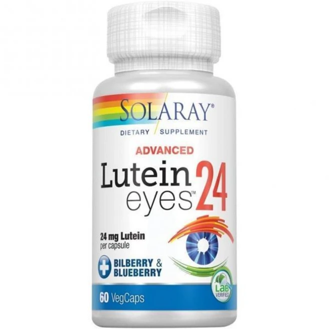 루테인 눈 비타민 솔라레이 아이즈 어드밴스드 24mg 60캡슐, 60 count (Pack of 1), 1개, 60정 - 쿠팡