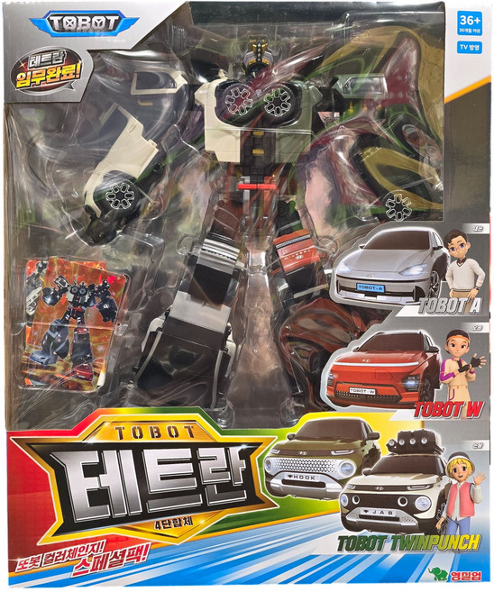 또봇 테트란 스페셜팩 컬러체인지 자동차로봇장난감, 1개, 혼합색상