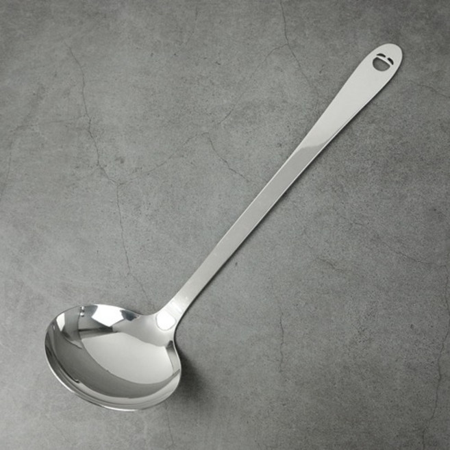 스텐 스마일 국자 업소용 전골 찌개 가정용 식당, 국자 1호, 1개