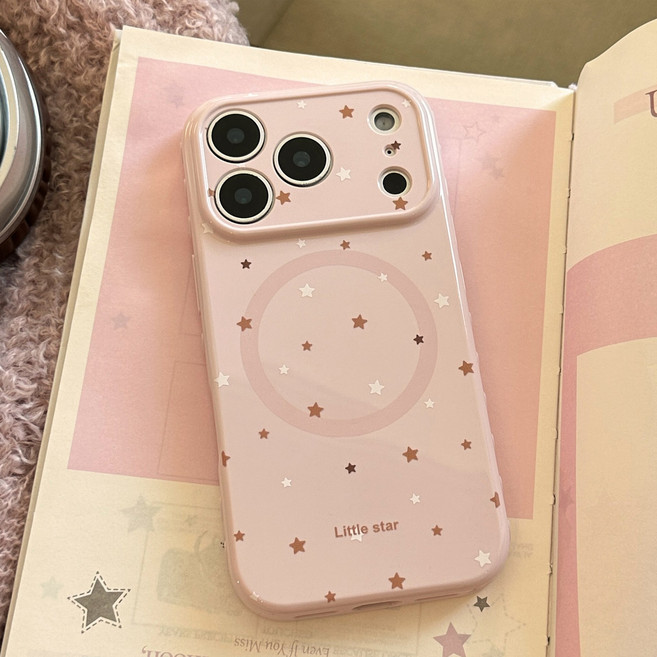 아이폰 17 16 15 프로 프로맥스 맥세이프 낙상 방지 핸드폰케이스 별