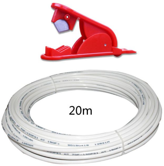 20m PE 파이프 식품 학년 정수기 파이프 소프트 튜브 수족관, 1개