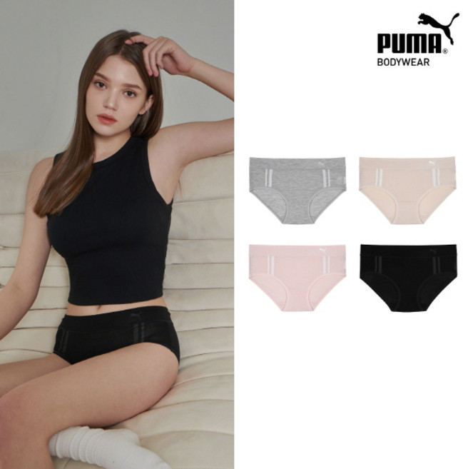 한정특가 [푸마] 소프트 모달터치 애착팬티 4종 풀세트