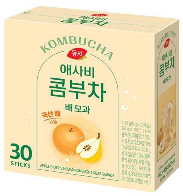 동서 애사비 콤부차 배모과 30T