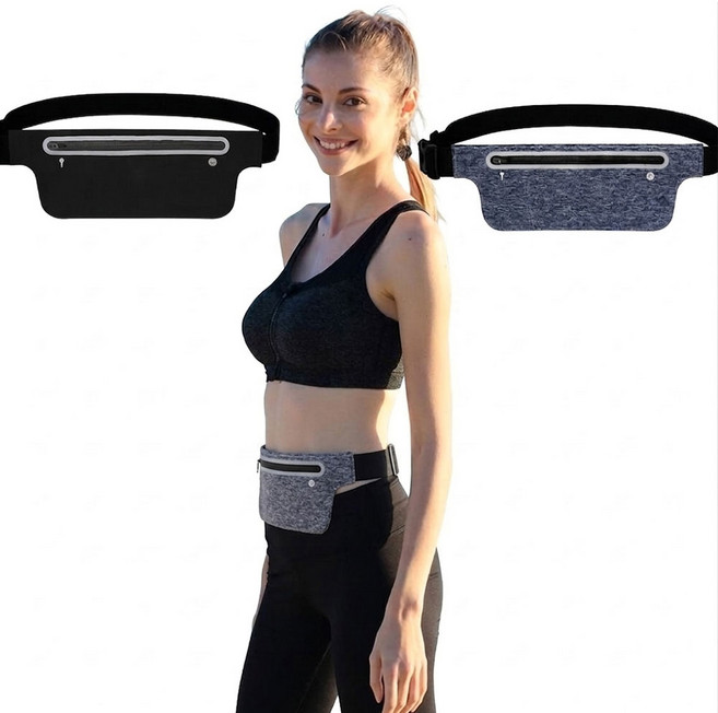 랑스핏 초경량 초슬림 방수 스포츠 러닝벨트 힙색 헬스 달리기 산책 마라톤 가방 도난방지