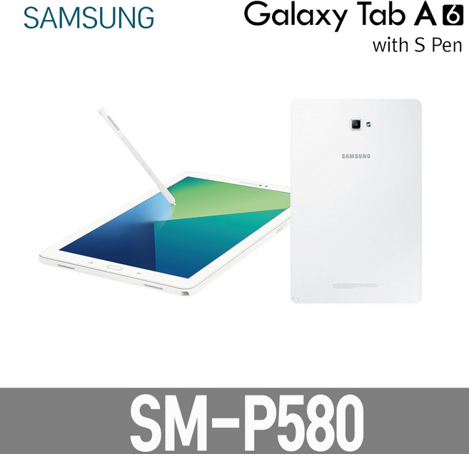 삼성 갤럭시탭A6 SM-P580 Wifi 32G 안드로이드8.1 10.1인치 화이트