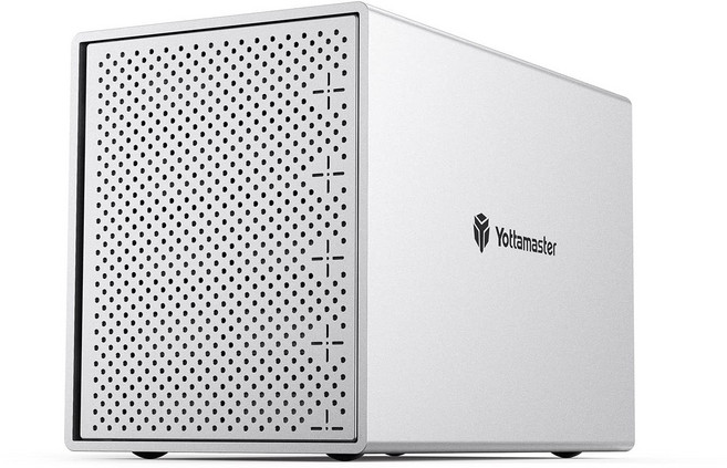 Yottamaster 4 Bay 5 Bay RAID 하드 드라이브 인클로저 지원 5Gbps USB 3.1 타입-C 80TB [PS500C3], 5Bay 80TB USB-C, 1개