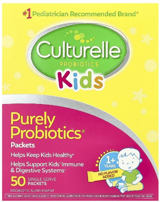 컬처렐 Purely Probiotics 어린이용 1세이상 50억CFU 50팩 1팩당1.5g, 1개, 50 개 - 쿠팡