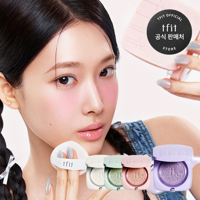 티핏 베이스 핏 톤 업 선 쿠션 12g, 1개, 아이시 화이트